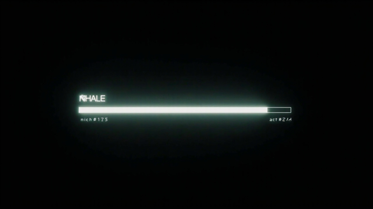 Imagen generada por IA con el prompt: A minimalist terminal window displaying a breathing pace bar with 'INHALE' text and a progress bar, dark background, calm digital art style, no faces or logos.