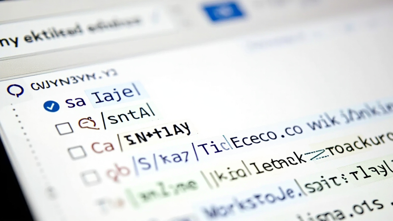 Imagen generada por IA con el prompt: Clean editor interface with a WYSIWYG table being edited, a syntax-highlighted code block, interactive checkboxes, and a wiki link autocomplete popup. Cursor in a table cell revealing inline Markdown delimiters.