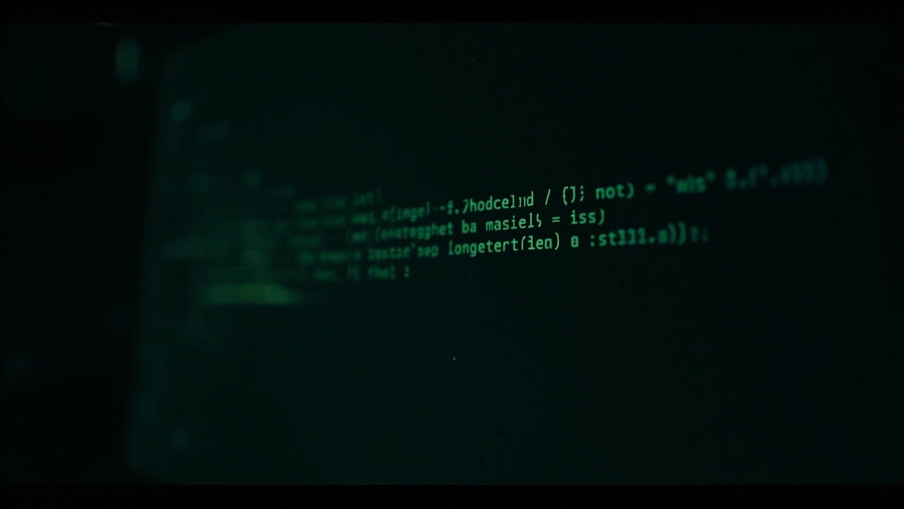 Imagen generada por IA con el prompt: Minimalist dark code editor with glowing green Lisp parentheses and brackets on screen, a small compiled terminal binary icon beside, retro hacker aesthetic, soft neon light