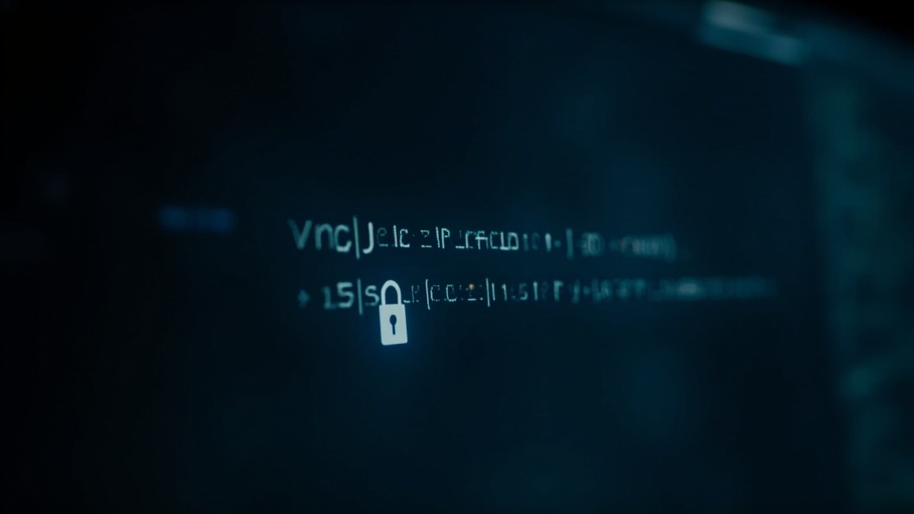Imagen generada por IA con el prompt: A computer terminal displaying source code with a lock icon overlay, minimalist style, blue and gray tones, representing a compiler project going private, no faces or logos.