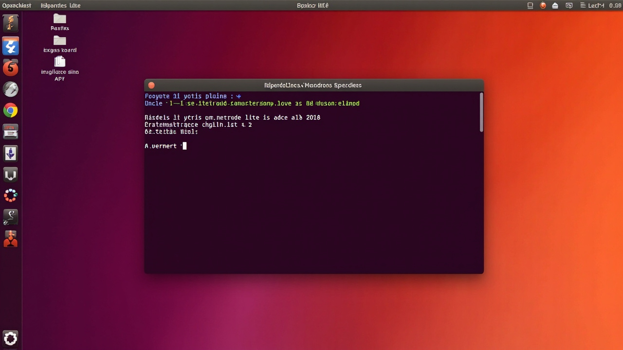 Imagen generada por IA con el prompt: Stylized Linux desktop workspace with a terminal window showing apt repository commands, Ubuntu purple-orange palette, flat editorial illustration, no text or logos.