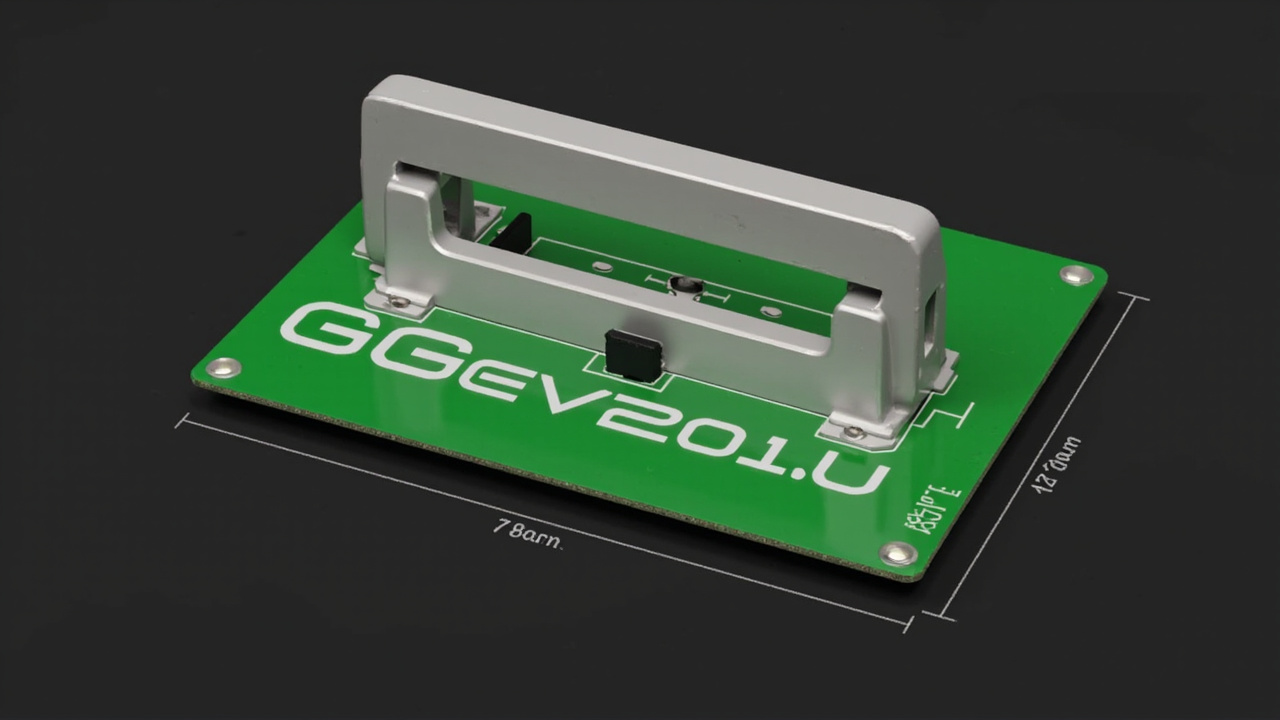 Dimensiones del soporte de tubo Geiger en la placa GGreg20_V3